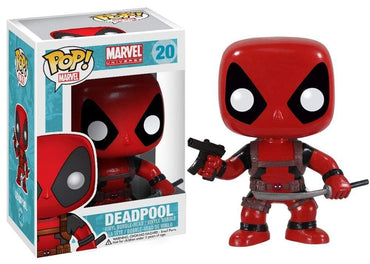 Funko Marvel POP! Vinyl Deadpool with Gun and Sword - Collectible Vinyl Figure - Gift Idea - Official Merchandise - for Kids & Adults - Comic Books Fans - Model Figure for Collectors and Display FUNKO