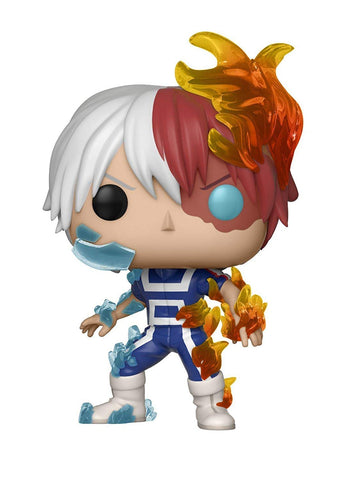 POP Animation My Hero Academia Todoroki Glow in The Dark Funko Pop Convention Exclusive Vinyl Figure #372 FUNKO