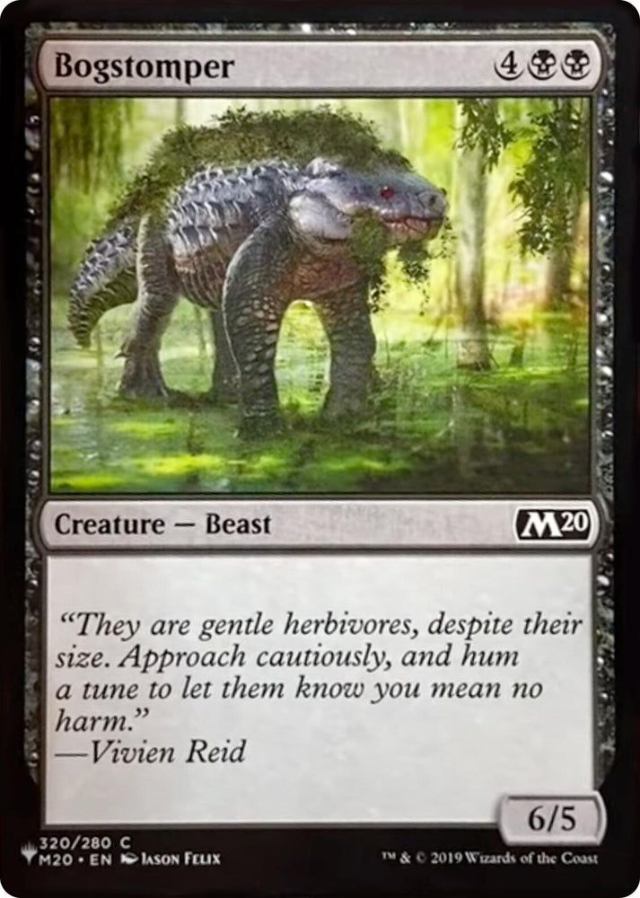 Bogstomper [The List] Magic: The Gathering