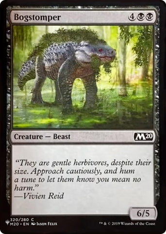 Bogstomper [The List] Magic: The Gathering