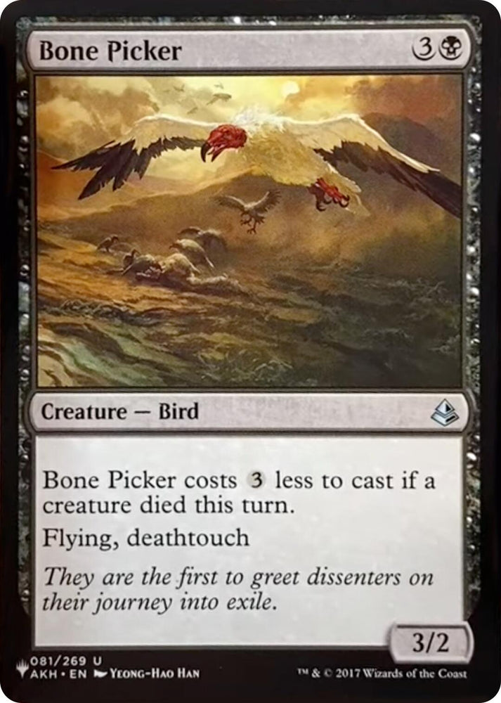 Bone Picker [The List] Magic: The Gathering