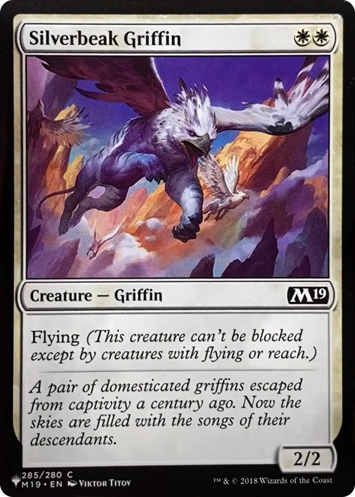 Silverbeak Griffin [The List] Magic: The Gathering