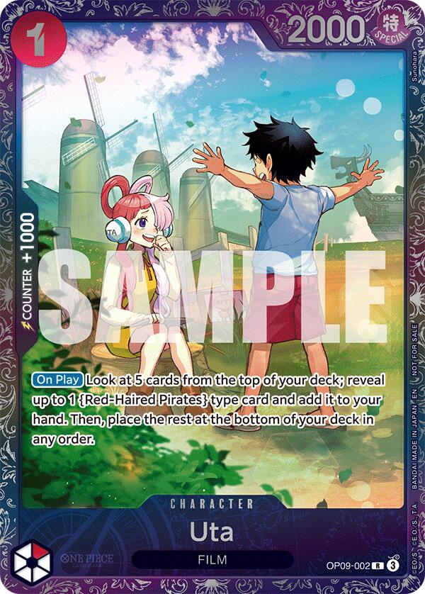 Uta (Treasure Cup 2025) [One Piece Promotion Cards] Bandai