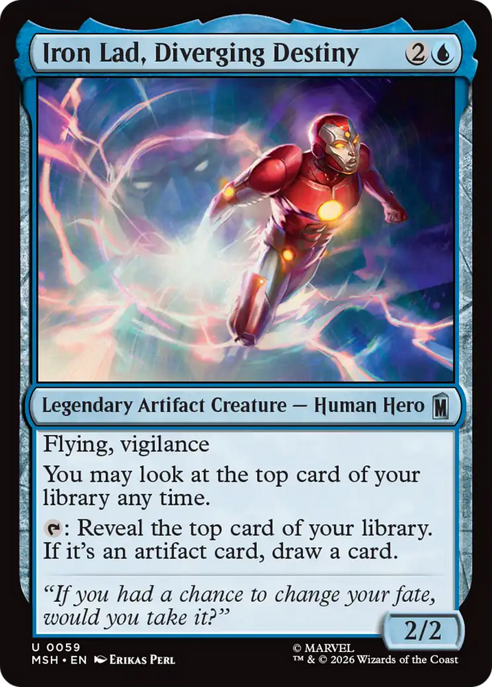 Iron Lad, Diverging Destiny [Marvel Super Heroes] Magic: The Gathering
