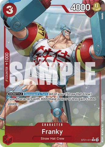 Franky (Parallel) [Starter Deck EX: Gear 5] Bandai