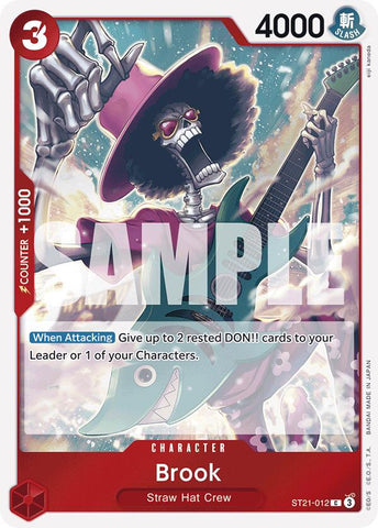 Brook [Starter Deck EX: Gear 5] Bandai