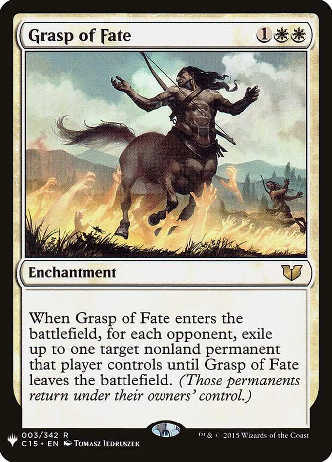 Grasp of Fate [The List] Magic: The Gathering