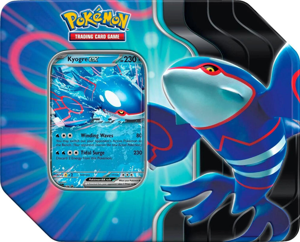 Azure Legends Tin (Kyogre ex) Pokémon