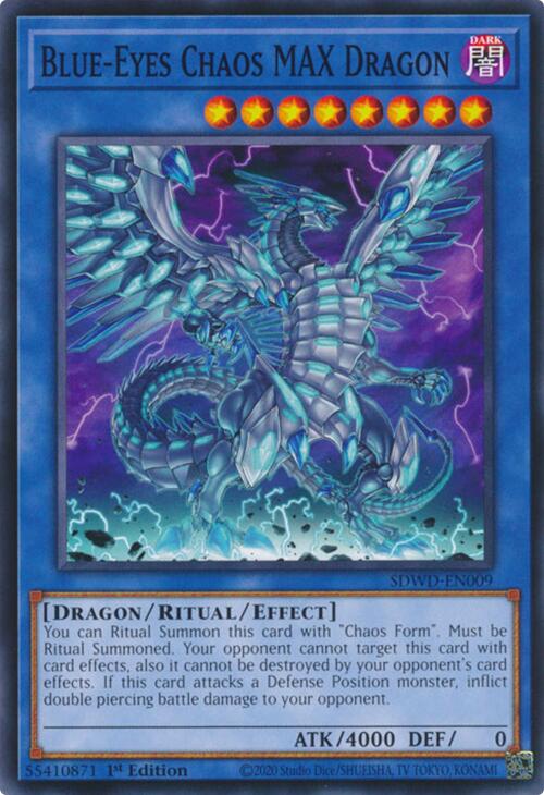 Blue-Eyes Chaos MAX Dragon [SDWD-EN009] Common Yu-Gi-Oh!