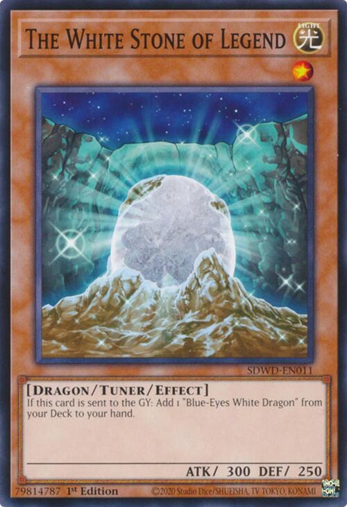 The White Stone of Legend [SDWD-EN011] Common Yu-Gi-Oh!