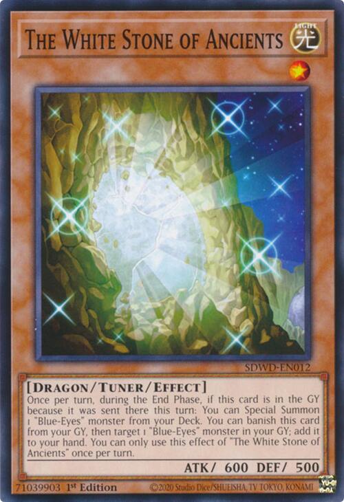 The White Stone of Ancients [SDWD-EN012] Common Yu-Gi-Oh!