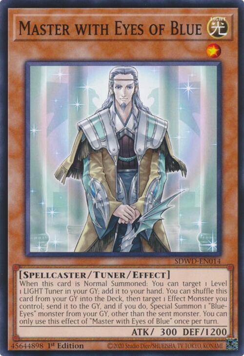 Master with Eyes of Blue [SDWD-EN014] Common Yu-Gi-Oh!
