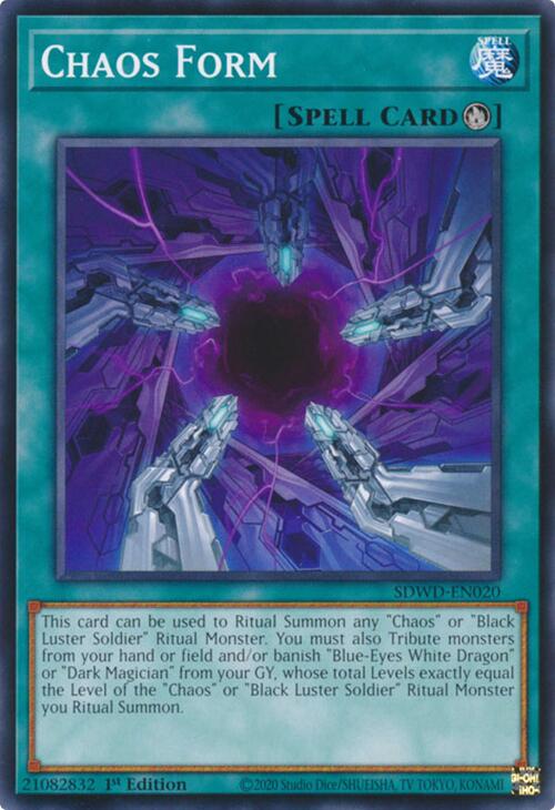 Chaos Form [SDWD-EN020] Common Yu-Gi-Oh!