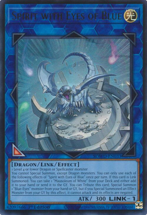 Spirit with Eyes of Blue [SDWD-EN033] Ultra Rare Yu-Gi-Oh!