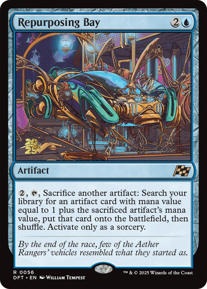 Repurposing Bay [Aetherdrift Prerelease Promos] Magic: The Gathering