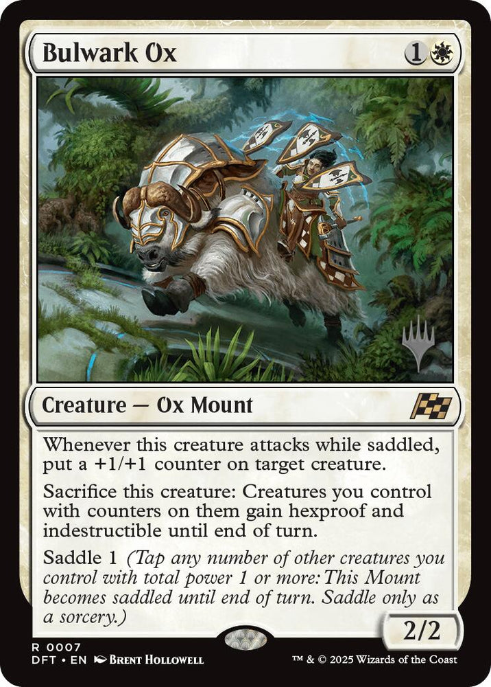 Bulwark Ox (Promo Pack) [Aetherdrift Promos] Magic: The Gathering