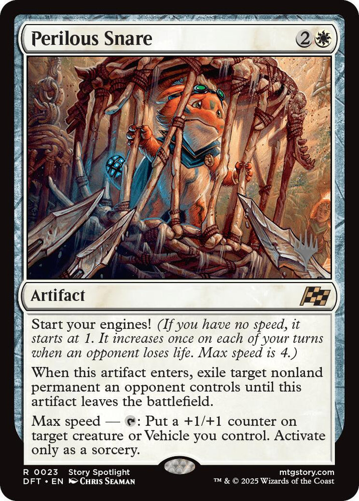 Perilous Snare (Promo Pack) [Aetherdrift Promos] Magic: The Gathering
