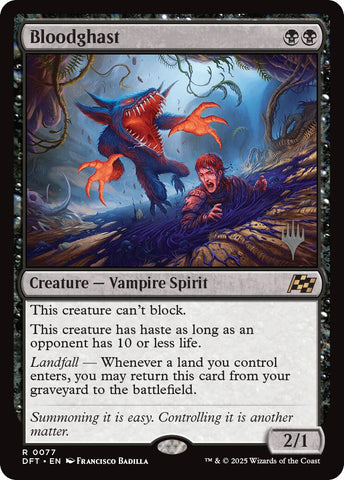 Bloodghast (Promo Pack) [Aetherdrift Promos] Magic: The Gathering