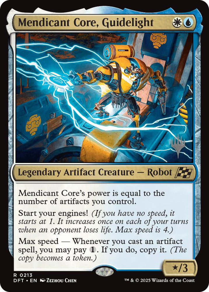 Mendicant Core, Guidelight (Promo Pack) [Aetherdrift Promos] Magic: The Gathering
