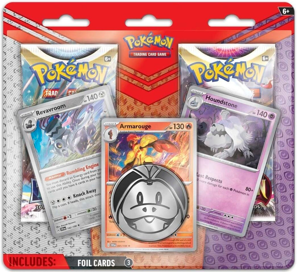 Enhanced - 2-Pack Blister (Armarouge, Revavroom & Houndstone) Pokémon