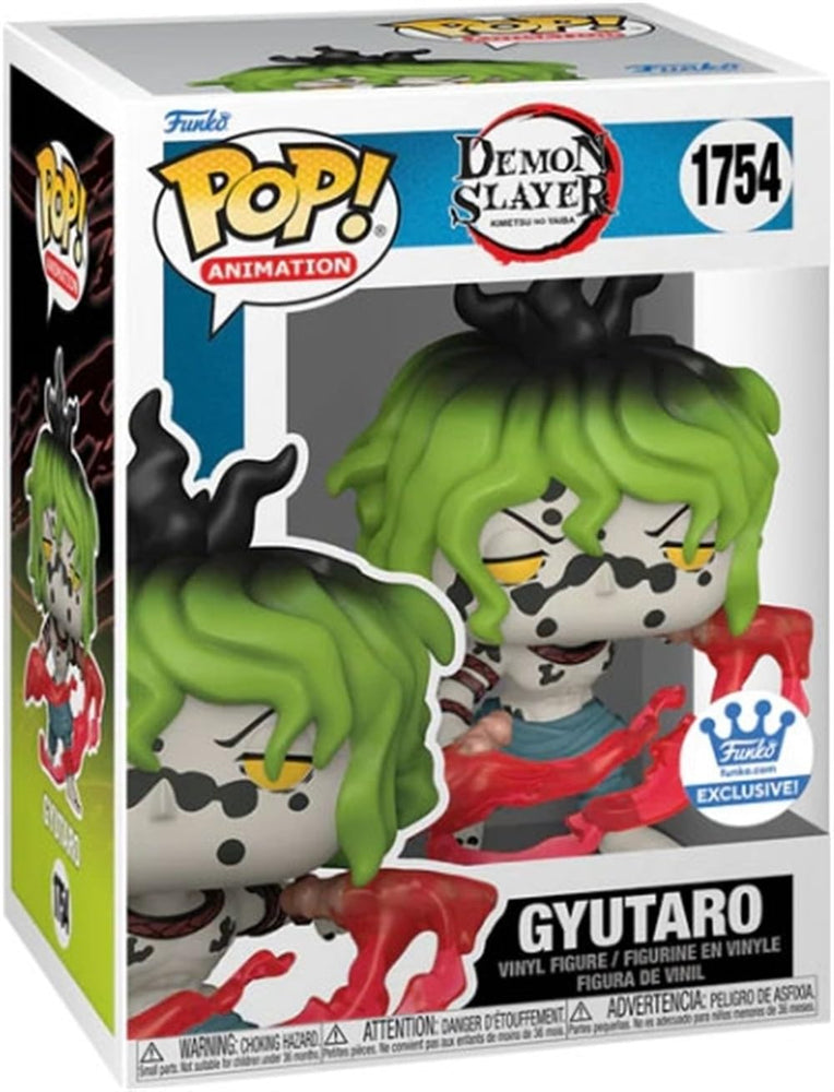 Funko POP! Animation 1754 Demon Slayer Gyutaro (Blood Attack) Special Edition FUNKO