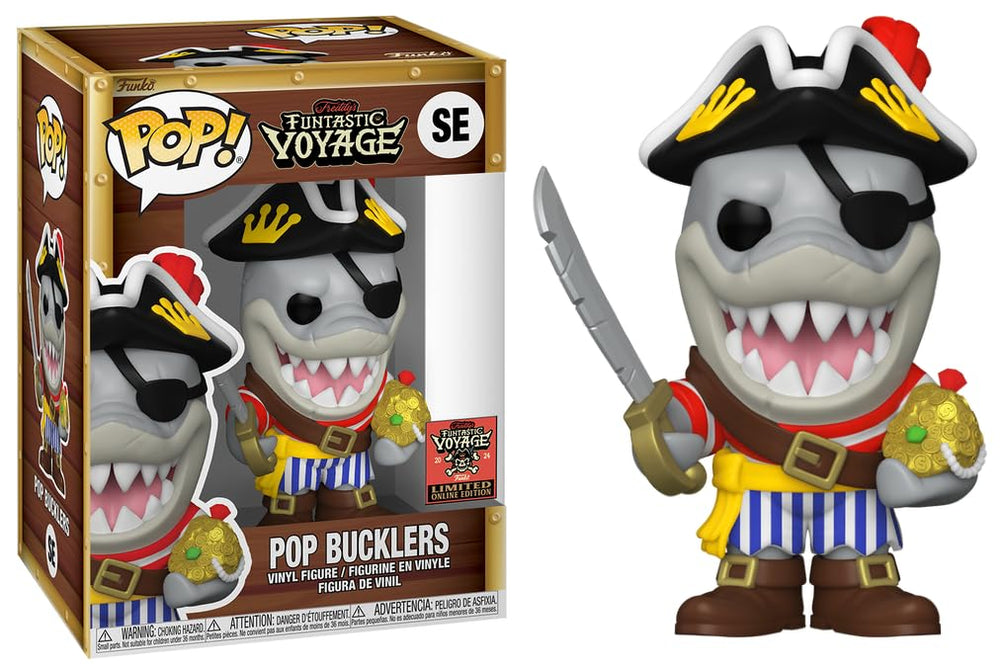 Funko Pop! Funtastic Voyage Pop Bucklers Vinyl Figure, Limited Online Edition, SE FUNKO