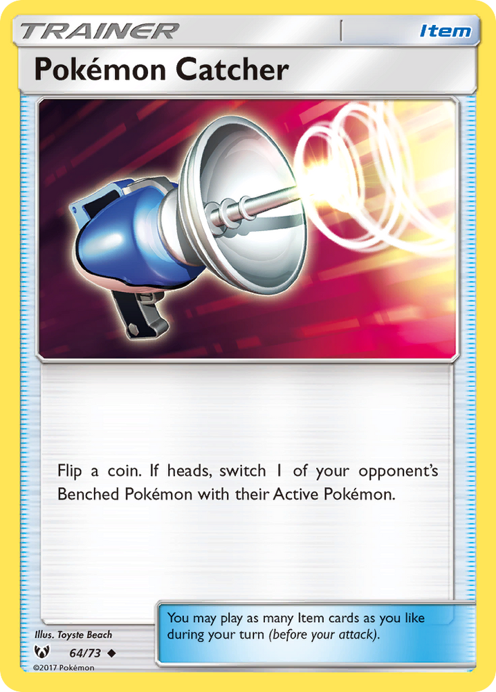 Pokemon Catcher (64/73) [Sun & Moon: Shining Legends] Pokémon