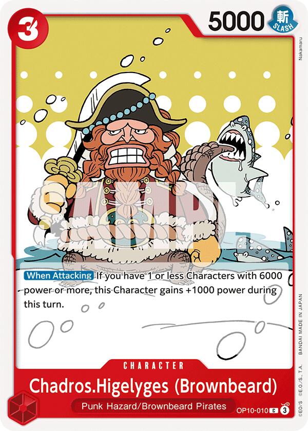 Chadros.Higelyges (Brownbeard) [Royal Blood] Bandai