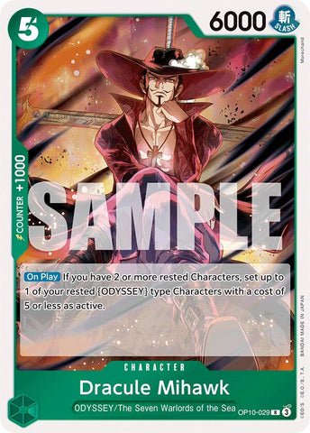 Dracule Mihawk [Royal Blood] Bandai