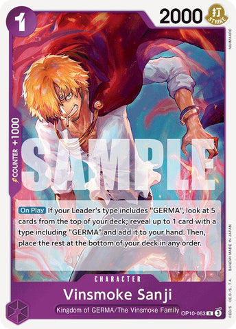 Vinsmoke Sanji [Royal Blood] Bandai