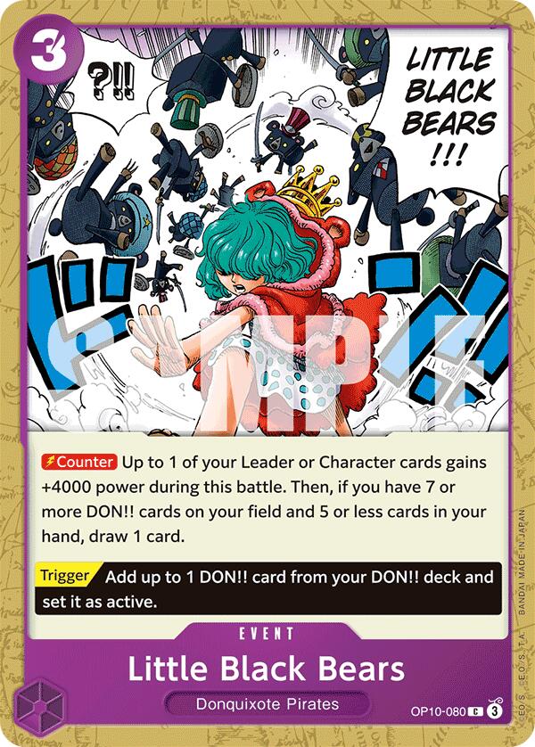 Little Black Bears [Royal Blood] Bandai