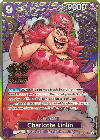 Charlotte Linlin (Japanese Version 2nd Anniversary Set) [One Piece Promotion Cards] Bandai