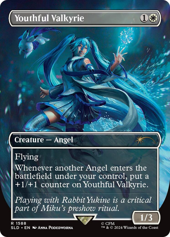 Youthful Valkyrie (Japanese) [Secret Lair Drop Series] Magic: The Gathering