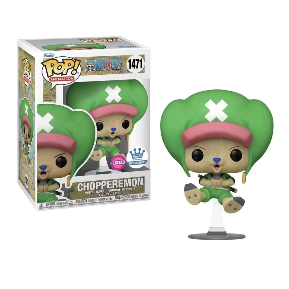 Funko Pop! Animation: One Piece - Chopperemon in Wano Outfit *Flocked Shop Exclusive FUNKO