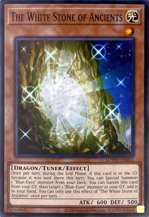 The White Stone of Ancients (Unlimited Misprint) [SDWD-EN012] Common Yu-Gi-Oh!