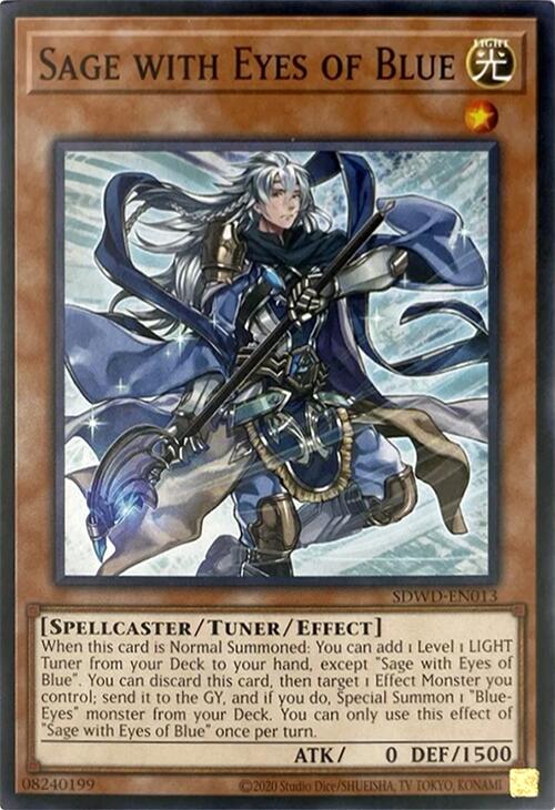 Sage with Eyes of Blue (Unlimited Misprint) [SDWD-EN013] Common Yu-Gi-Oh!