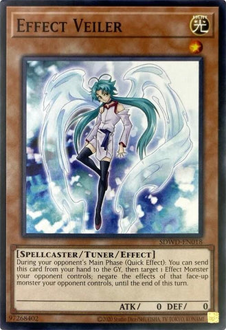 Effect Veiler (Unlimited Misprint) [SDWD-EN018] Common Yu-Gi-Oh!