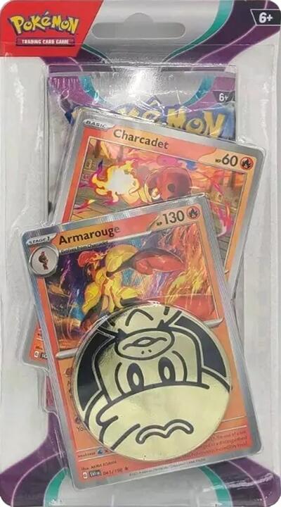 Scarlet & Violet: Paldea Evolved - Single Pack Blister (Armarouge) Pokémon