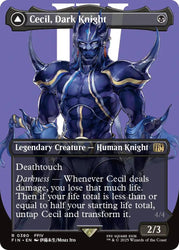 Cecil, Dark Knight // Cecil, Redeemed Paladin (Borderless) [FINAL FANTASY] Magic: The Gathering