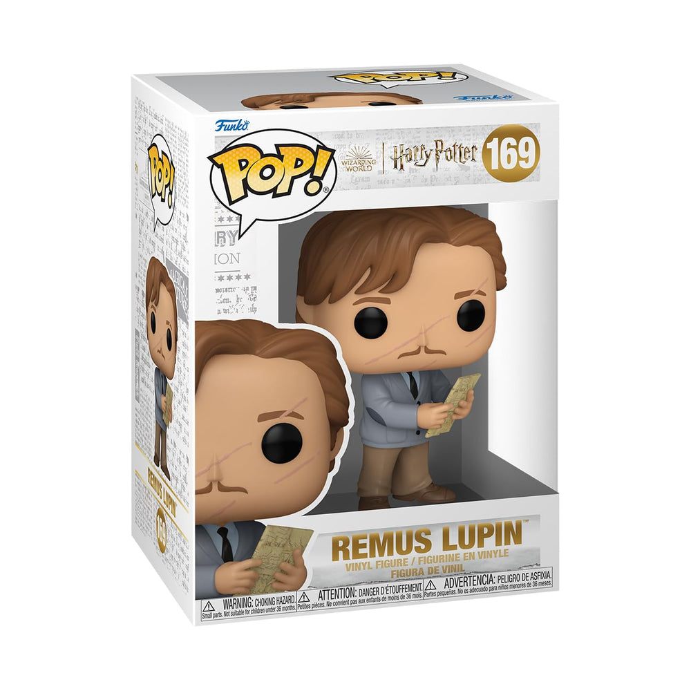 Funko POP! Movies: Harry Potter Prisoner of Azkaban - Remus Lupin with Map - Collectable Vinyl Figure - Gift Idea - Official Merchandise - for Kids & Adults - Movies Fans FUNKO