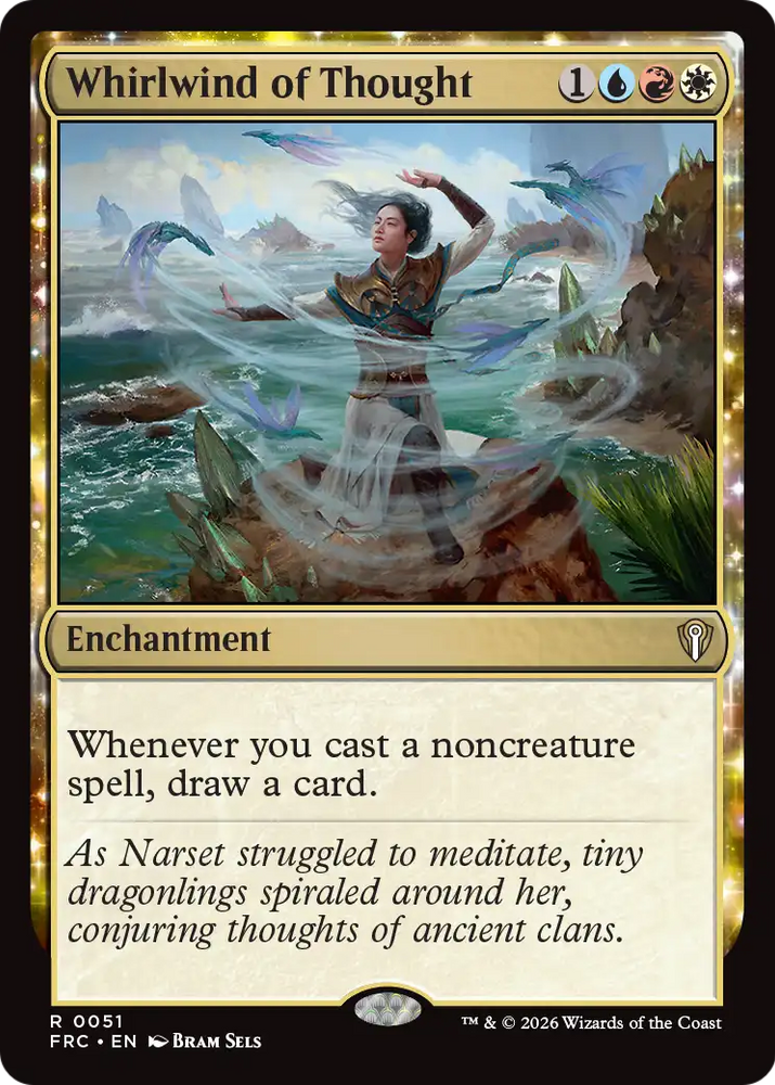 Whirlwind of Thought [Reality Fracture Commander] Magic: The Gathering