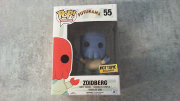 FunKo POP! Futurama Alternate Universe Blue Zoidberg Vinyl Figure #55 Exclusive FUNKO
