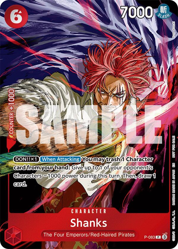 Shanks (Event Pack Vol. 6) [One Piece Promotion Cards] Bandai