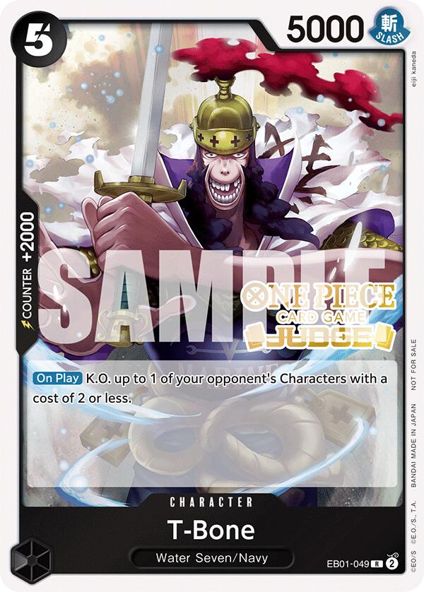 T-Bone (Judge Pack Vol. 5) [One Piece Promotion Cards] Bandai