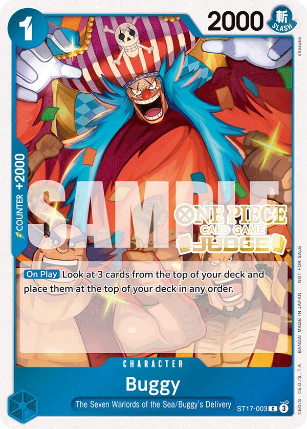 Buggy (Judge Pack Vol. 5) [One Piece Promotion Cards] Bandai