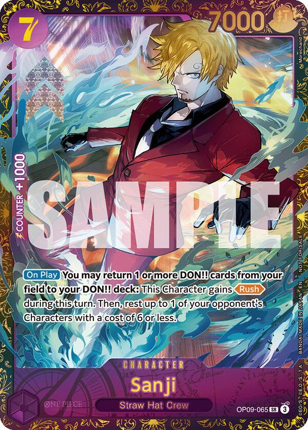 Sanji (Championship 25-26 Regionals Season 1) [One Piece Promotion Cards] Bandai