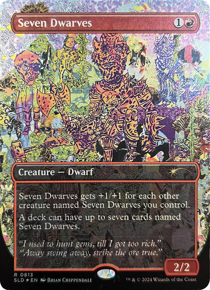 Seven Dwarves (0813) [Secret Lair Drop Series] Magic: The Gathering