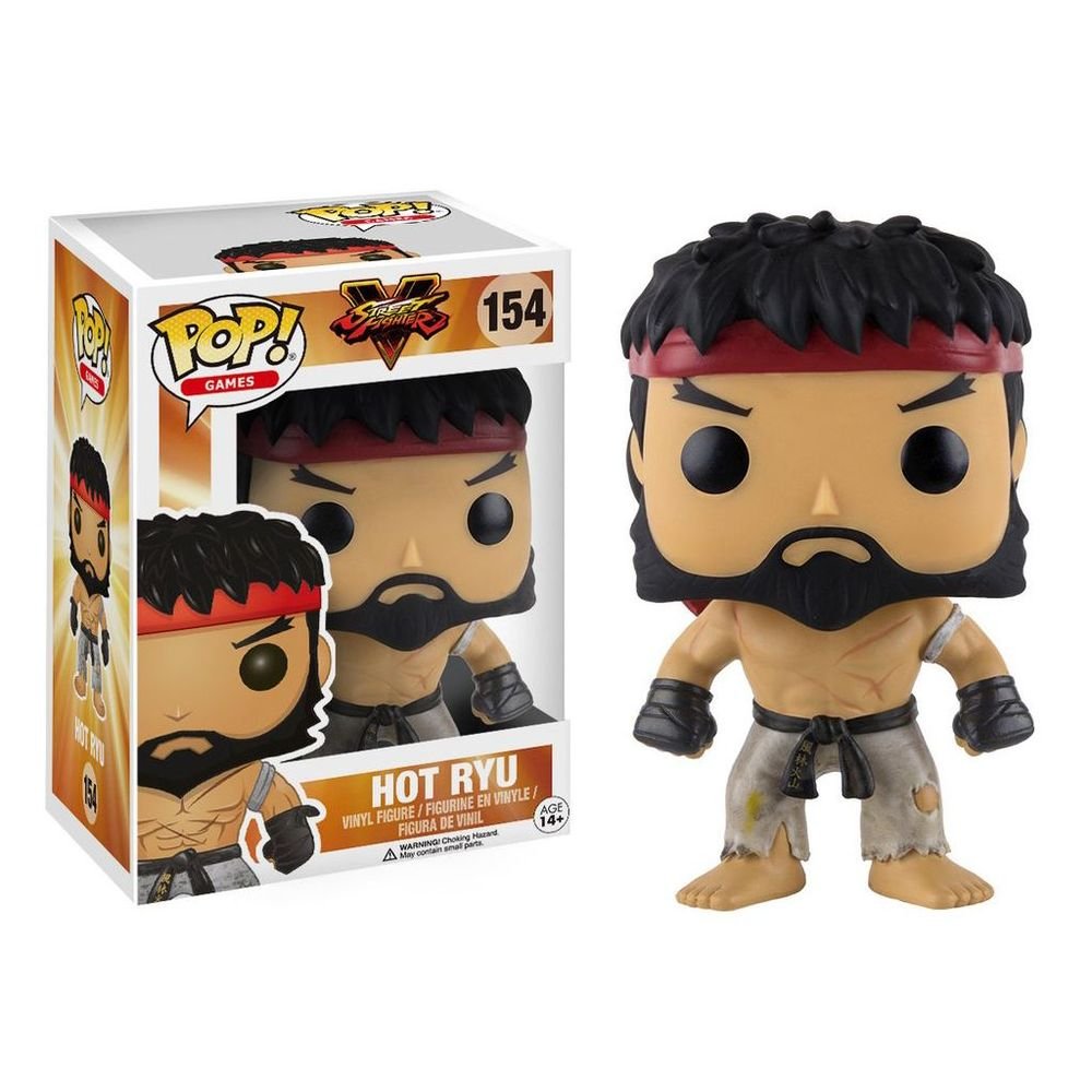 Funko Street Fighter Hot Ryu Pop Games Figure FUNKO