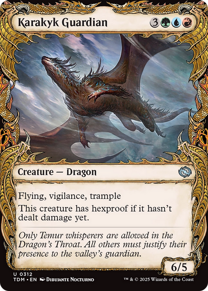 Karakyk Guardian (Showcase) [Tarkir: Dragonstorm] Magic: The Gathering