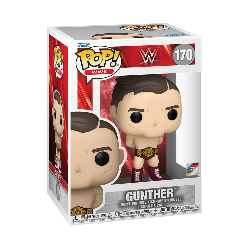 Funko Pop WWE - Gunther - Collectable Vinyl Figure - Gift Idea - Official Merchandise - Toys for Kids & Adults - Sports Fans - Model Figure for Collectors FUNKO